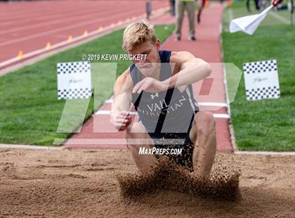 Thumbnail 1 in CHSAA Track and Field 2A Championships (Boys Long Jump) photogallery.