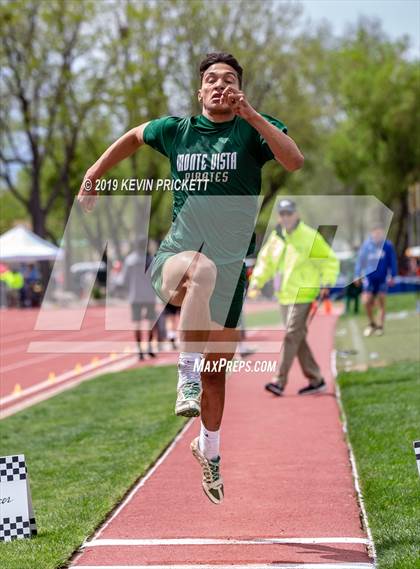 Thumbnail 3 in CHSAA Track and Field 2A Championships (Boys Long Jump) photogallery.
