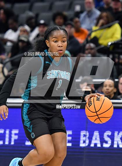 Thumbnail 2 in Santiago vs. Oakland Tech (CIF State D1 Final) photogallery.