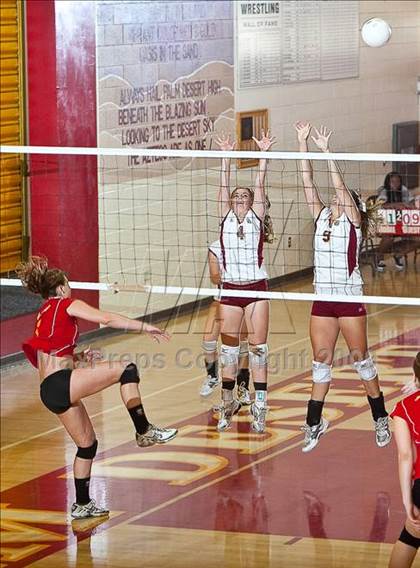 Thumbnail 3 in Palm Desert vs Mission Hills (Palm Desert Varsity Tournament) photogallery.