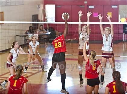 Thumbnail 2 in Palm Desert vs Mission Hills (Palm Desert Varsity Tournament) photogallery.