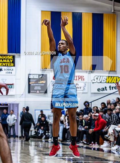 Thumbnail 3 in Destiny Christian Academy vs Gridley (Gridley Invitational) photogallery.
