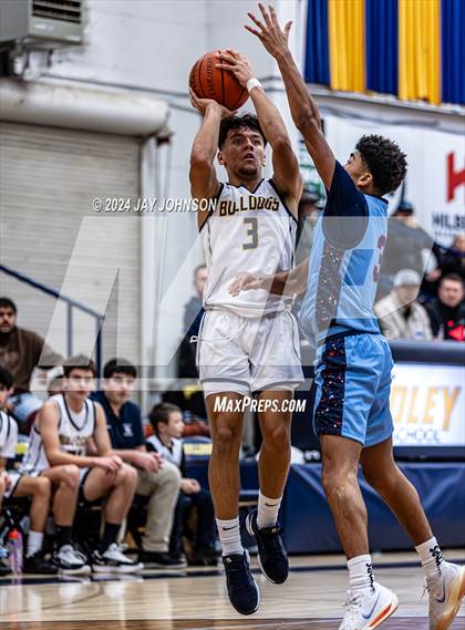 Thumbnail 1 in Destiny Christian Academy vs Gridley (Gridley Invitational) photogallery.
