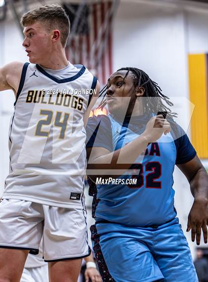 Thumbnail 2 in Destiny Christian Academy vs Gridley (Gridley Invitational) photogallery.