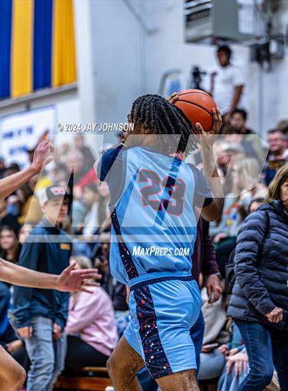 Thumbnail 1 in Destiny Christian Academy vs Gridley (Gridley Invitational) photogallery.
