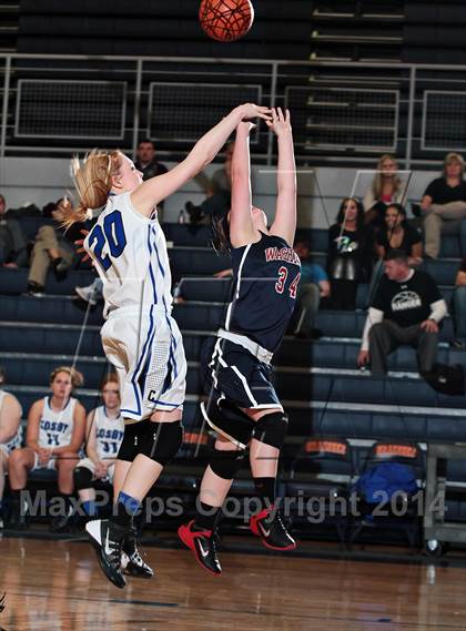 Thumbnail 2 in Cosby vs Washburn (TSSAA D2-A District Final) photogallery.