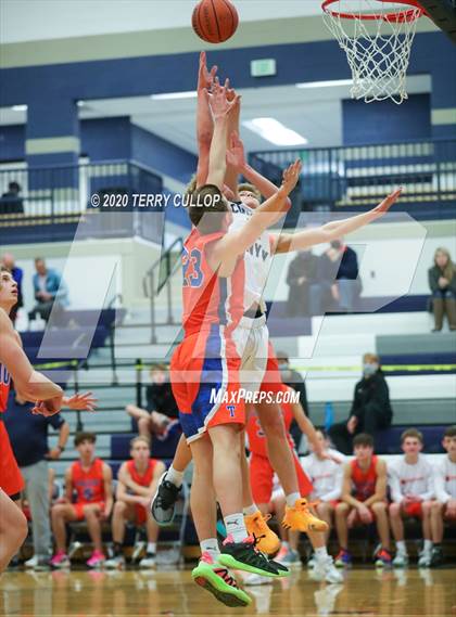 Thumbnail 2 in Timpview vs. Corner Canyon (CC Winter Invitational) photogallery.