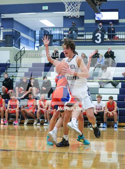 Thumbnail 3 in Timpview vs. Corner Canyon (CC Winter Invitational) photogallery.
