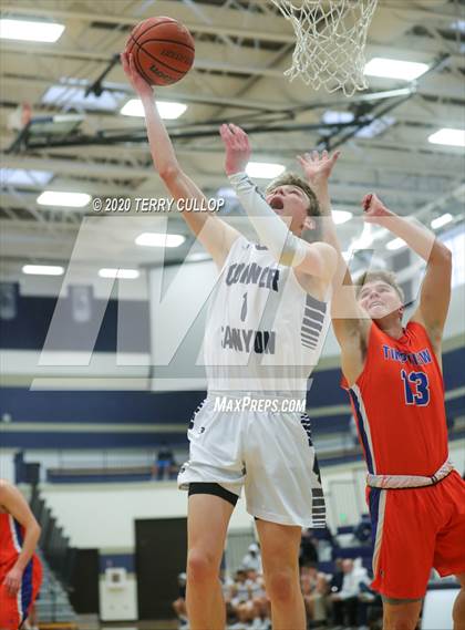Thumbnail 2 in Timpview vs. Corner Canyon (CC Winter Invitational) photogallery.