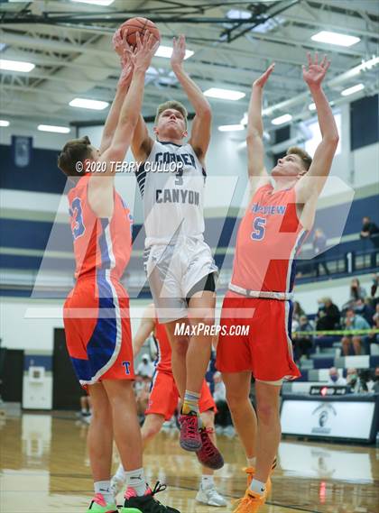 Thumbnail 1 in Timpview vs. Corner Canyon (CC Winter Invitational) photogallery.