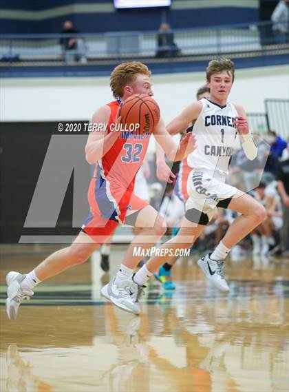 Thumbnail 3 in Timpview vs. Corner Canyon (CC Winter Invitational) photogallery.