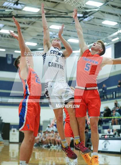 Thumbnail 3 in Timpview vs. Corner Canyon (CC Winter Invitational) photogallery.