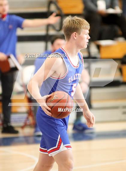 Thumbnail 1 in Lincoln vs. Clayton Valley Charter (NorCal Tipoff Classic) photogallery.