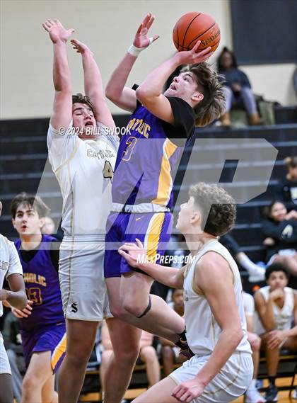 Thumbnail 2 in Lancaster Catholic @ Berks Catholic photogallery.