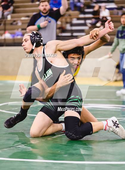 Thumbnail 1 in Churchill County vs. Lowry (Northern 3A Duals) photogallery.
