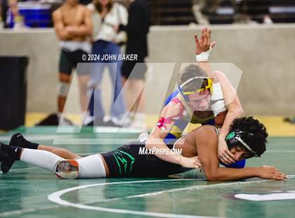 Thumbnail 3 in Churchill County vs. Lowry (Northern 3A Duals) photogallery.