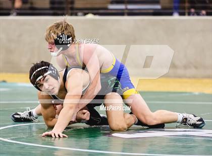 Thumbnail 3 in Churchill County vs. Lowry (Northern 3A Duals) photogallery.