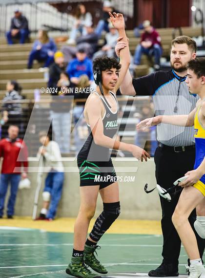 Thumbnail 3 in Churchill County vs. Lowry (Northern 3A Duals) photogallery.