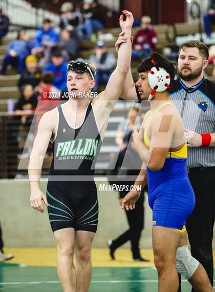 Thumbnail 1 in Churchill County vs. Lowry (Northern 3A Duals) photogallery.