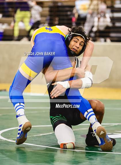 Thumbnail 2 in Churchill County vs. Lowry (Northern 3A Duals) photogallery.