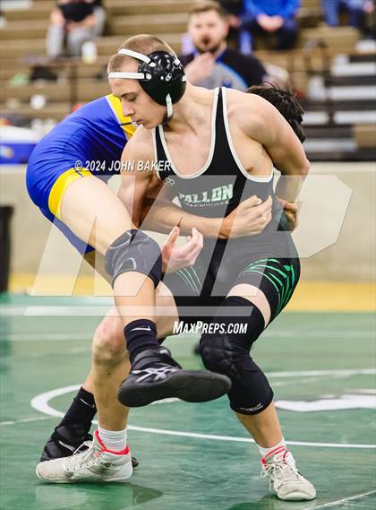 Thumbnail 2 in Churchill County vs. Lowry (Northern 3A Duals) photogallery.