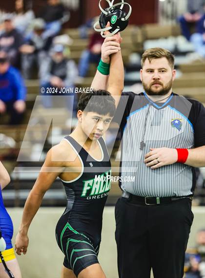 Thumbnail 3 in Churchill County vs. Lowry (Northern 3A Duals) photogallery.