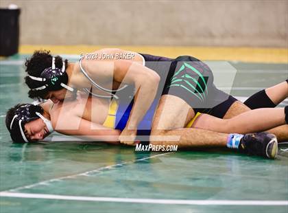 Thumbnail 3 in Churchill County vs. Lowry (Northern 3A Duals) photogallery.
