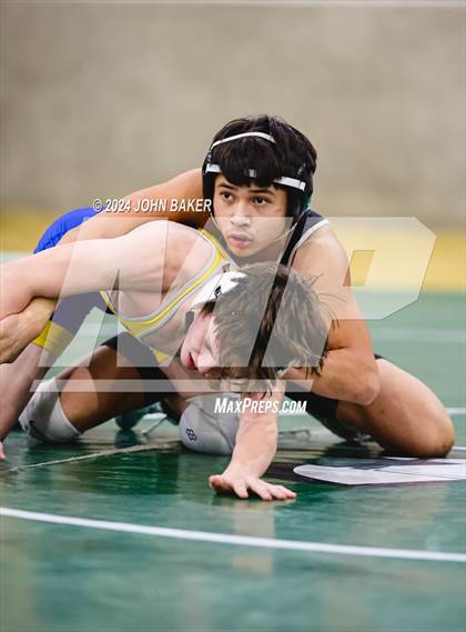 Thumbnail 3 in Churchill County vs. Lowry (Northern 3A Duals) photogallery.