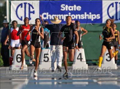 Thumbnail 1 in CIF State Championships (Girls 400m - Preliminaries) photogallery.