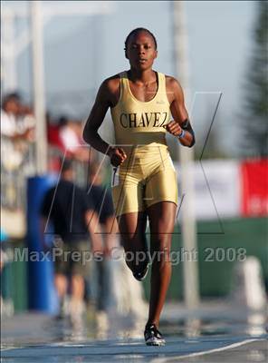 Thumbnail 2 in CIF State Championships (Girls 400m - Preliminaries) photogallery.