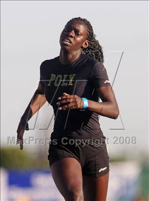 Thumbnail 2 in CIF State Championships (Girls 400m - Preliminaries) photogallery.