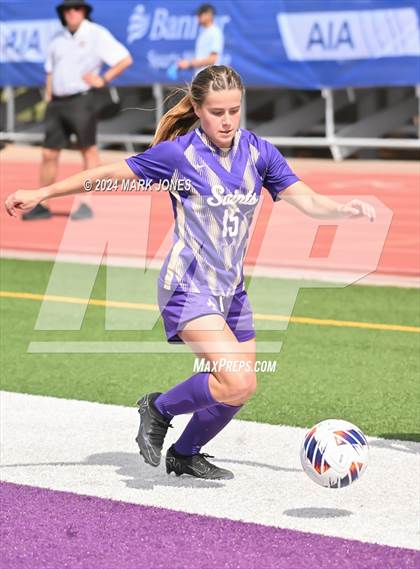 Thumbnail 3 in Notre Dame Prep vs. Campo Verde (AIA 5A Final) photogallery.