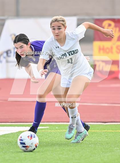 Thumbnail 3 in Notre Dame Prep vs. Campo Verde (AIA 5A Final) photogallery.