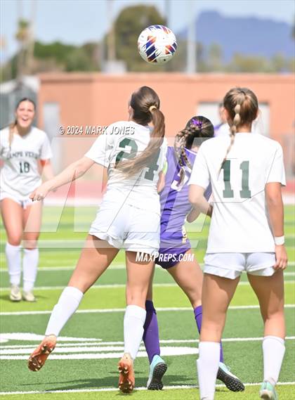Thumbnail 2 in Notre Dame Prep vs. Campo Verde (AIA 5A Final) photogallery.
