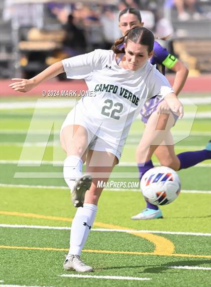 Thumbnail 2 in Notre Dame Prep vs. Campo Verde (AIA 5A Final) photogallery.