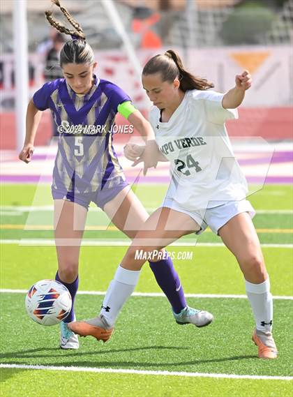 Thumbnail 2 in Notre Dame Prep vs. Campo Verde (AIA 5A Final) photogallery.