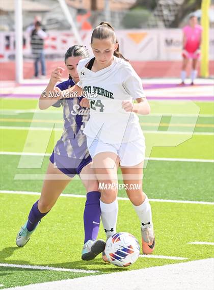 Thumbnail 2 in Notre Dame Prep vs. Campo Verde (AIA 5A Final) photogallery.