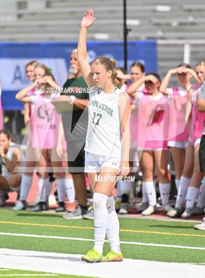 Thumbnail 3 in Notre Dame Prep vs. Campo Verde (AIA 5A Final) photogallery.