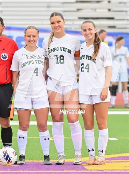 Thumbnail 2 in Notre Dame Prep vs. Campo Verde (AIA 5A Final) photogallery.