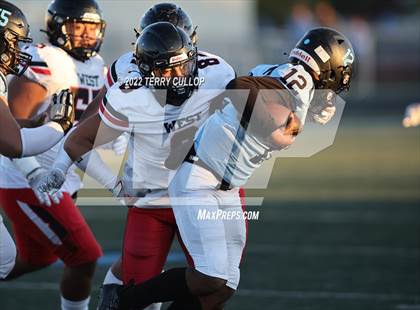Thumbnail 2 in West Jordan vs. West (UHSAA 6A Second Round) photogallery.