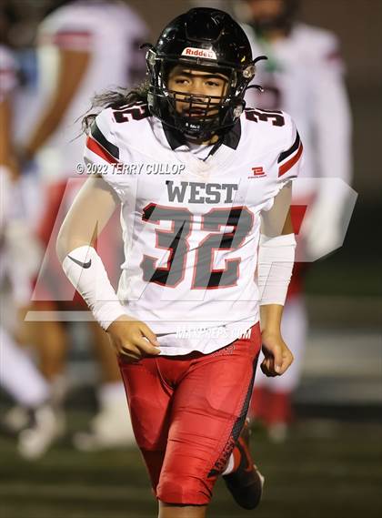 Thumbnail 3 in West Jordan vs. West (UHSAA 6A Second Round) photogallery.