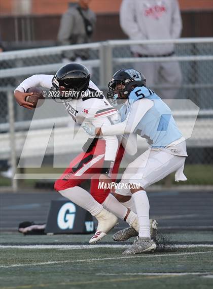 Thumbnail 2 in West Jordan vs. West (UHSAA 6A Second Round) photogallery.