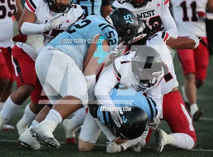 Thumbnail 3 in West Jordan vs. West (UHSAA 6A Second Round) photogallery.