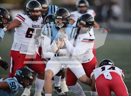 Thumbnail 3 in West Jordan vs. West (UHSAA 6A Second Round) photogallery.