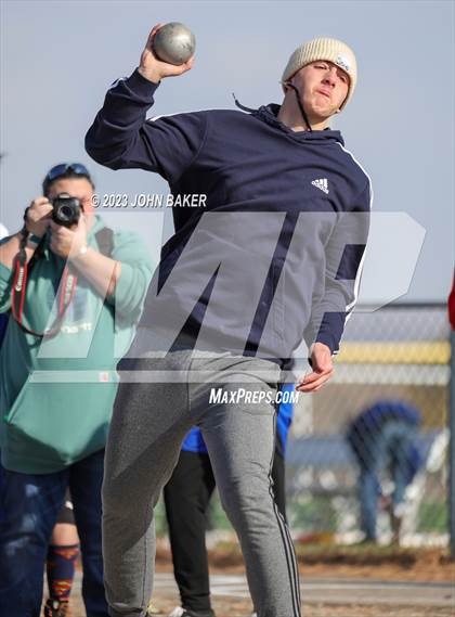 Thumbnail 2 in Fernley League Meet (Shot Put) photogallery.