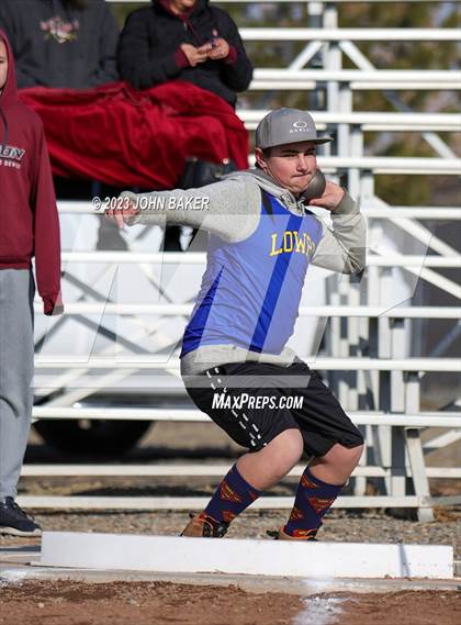 Thumbnail 3 in Fernley League Meet (Shot Put) photogallery.