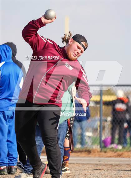 Thumbnail 2 in Fernley League Meet (Shot Put) photogallery.