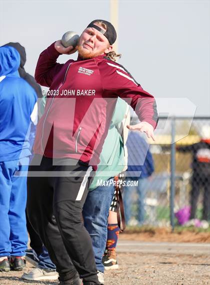 Thumbnail 1 in Fernley League Meet (Shot Put) photogallery.