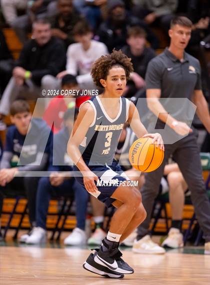 Thumbnail 3 in North Broward Prep vs Grayson (Grayson New Year's Classic) photogallery.