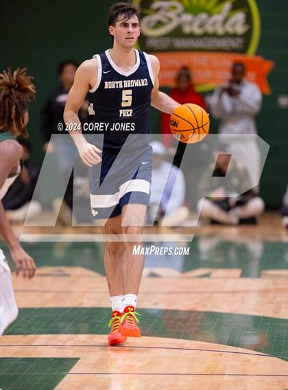 Thumbnail 3 in North Broward Prep vs Grayson (Grayson New Year's Classic) photogallery.